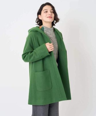 ウールモッサフーディーコート | GIANNI LO GIUDICE(Women