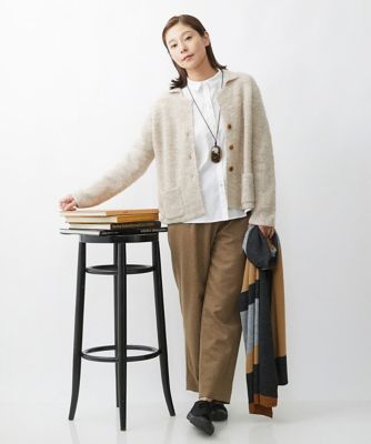 カラーブロック大判ストール