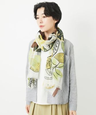 ＜GIANNI LO GIUDICE(Women/小さいサイズ)＞タイガーリリーストール