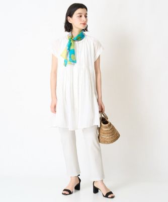 フィガロ柄シルクスカーフ