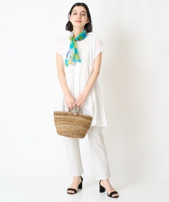 フィガロ柄シルクスカーフ