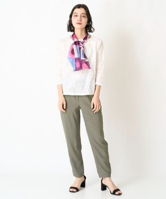 フィガロ柄シルクスカーフ