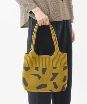 幾何学柄ニットバッグ | GIANNI LO GIUDICE(Women/小さいサイズ