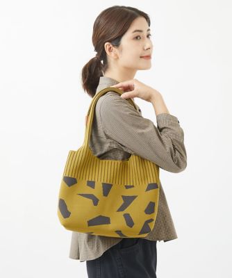 幾何学柄ニットバッグ | GIANNI LO GIUDICE(Women/小さいサイズ
