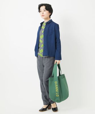 ロゴニットバッグ