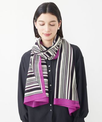 GEORGES RECH (Women/小さいサイズ)/ジョルジュレッシュ ウールストライプストール