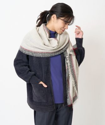 ＜GEORGES RECH (Women/小さいサイズ)＞ウールラインストール