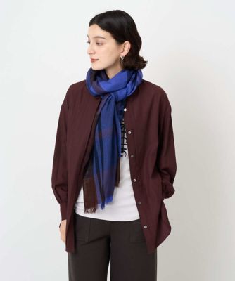 ウールチェックストール | GEORGES RECH (Women/小さいサイズ