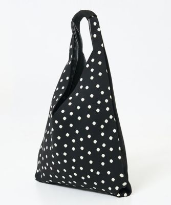 ニットジャガードトライアングルトートバッグ | GEORGES RECH (Women