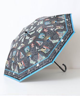 ［晴雨兼用］ＰＡＲＩＳ　ＭＡＰ折り畳み傘
