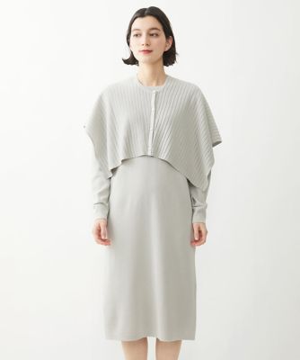 アンサンブルニットワンピース