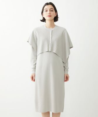 アンサンブルニットワンピース