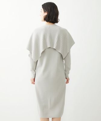 アンサンブルニットワンピース