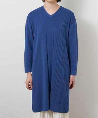 洗える ストライプニットチュニックワンピース 三越伊勢丹オンラインストア 公式