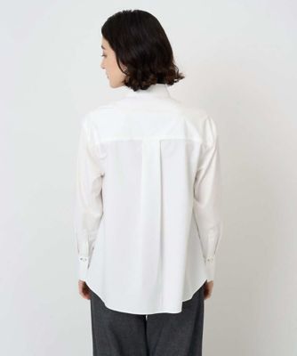 日本製］ストレッチタイプライターシャツ | GEORGES RECH (Women