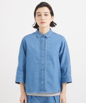 ［セットアップ対応］クールライトドルマンスリーブ６ｏｚデニムシャツ