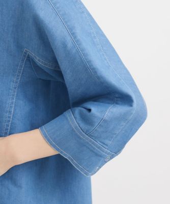 ［セットアップ対応］クールライトドルマンスリーブ６ｏｚデニムシャツ