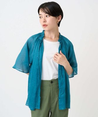 GEORGES RECH (Women/小さいサイズ)/ジョルジュレッシュ ラミーローンラグランスリーブブラウス