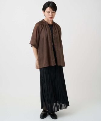 ラミーローンラグランスリーブブラウス