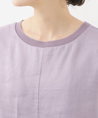 ラミーカルゼクルーネックシアー５分袖Ｔシャツ
