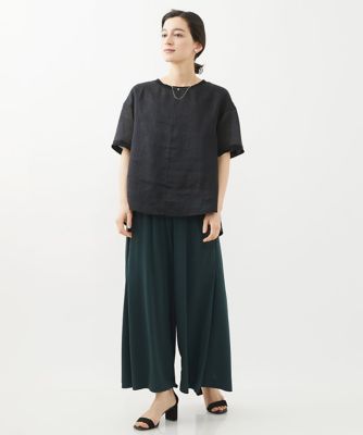 ラミーカルゼクルーネックシアー５分袖Ｔシャツ