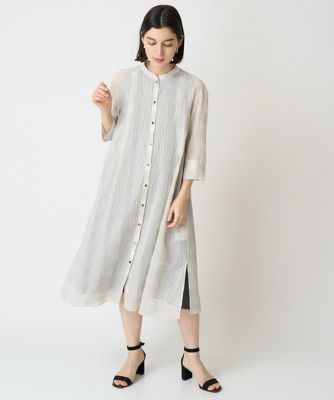 ＜GEORGES RECH (Women/小さいサイズ)＞［２点セット］ツインセットチェックシャツワンピース