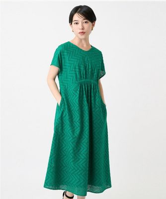 GEORGES RECH (Women/小さいサイズ)/ジョルジュレッシュ コットンエンブロイダリーワンピース