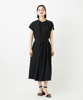 接触冷感／吸水速乾］バンドカラージレワンピース | GEORGES RECH