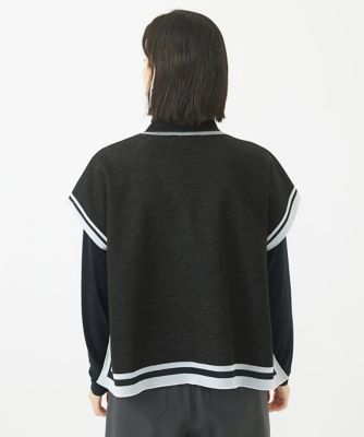 日本製］ロゴジャカードニットベスト | GEORGES RECH (Women/小さい