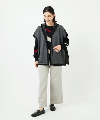 レクタングルインターシャニット | GEORGES RECH (Women/小さいサイズ