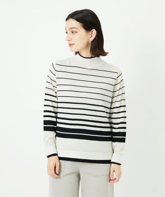 GEORGES RECH (Women/小さいサイズ)/ジョルジュレッシュ [アンサンブル対応]ウォッシャブルウールハイネックニット 90ホワイト トップス【三越伊勢丹/公式】