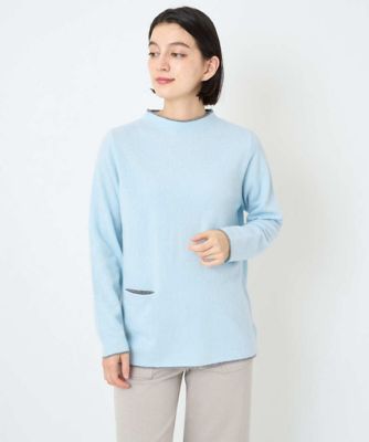 ラムウールモックネックニット | GEORGES RECH (Women/小さいサイズ