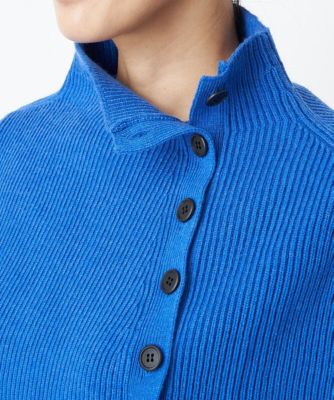 【２点セット】ケープ付きクルーネックニット