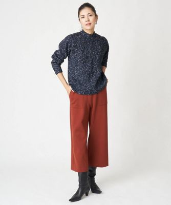 ケーブルリリヤーンニット