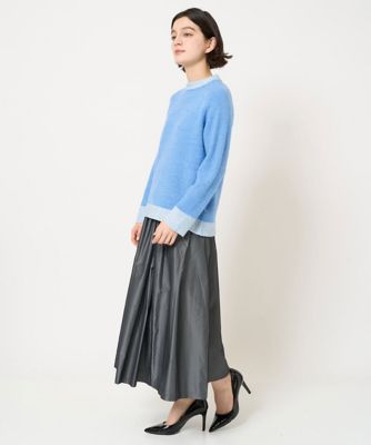 シャイニーブークレニットプルオーバー