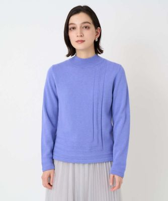 アンサンブル対応］メリノウールカラーハイネックニット | GEORGES