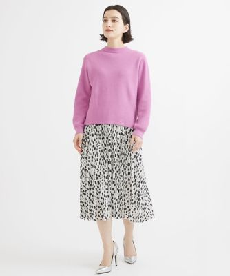 ハイネックニットプルオーバー