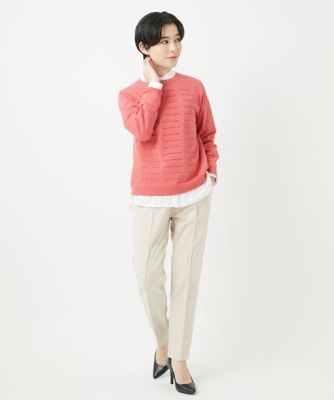 ホールガーメントロール柄ニット | GEORGES RECH (Women/小さいサイズ