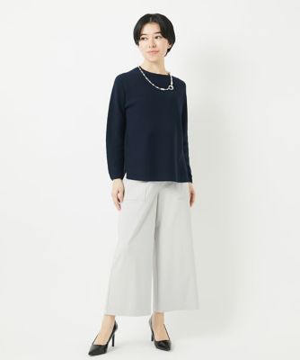 ［日本製／アンサンブル対応］ホールガーメントニット