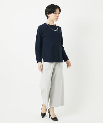 ［日本製／アンサンブル対応］ホールガーメントニット