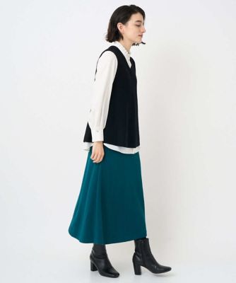 セットアップ対応］ジャージーセミフレアスカート | GEORGES RECH