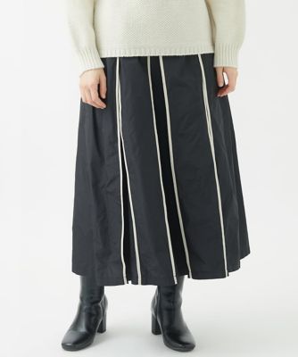 メモリータフタボリュームタックスカート
