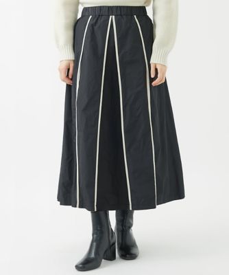 メモリータフタボリュームタックスカート