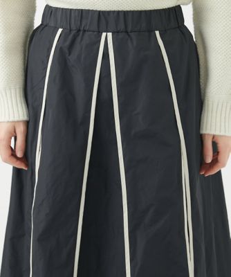 メモリータフタボリュームタックスカート