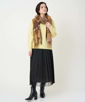 日本製］アコーディオンシアープリーツスカート | GEORGES RECH (Women