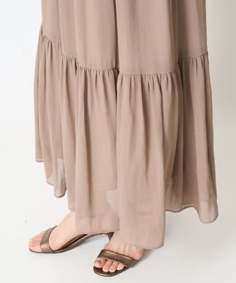 エアリーロングティアードスカート | GEORGES RECH (Women/小さい