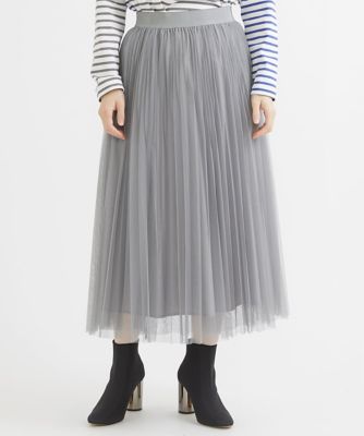＜GEORGES RECH (Women/小さいサイズ)＞チュールプリーツスカート
