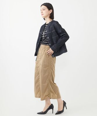 セットアップ対応］サイドギャザードロストスカート | GEORGES RECH