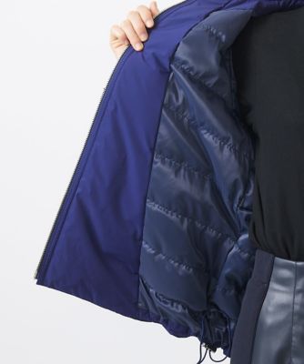 ステッチレスショートダウンジャケット