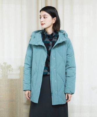 ＜GEORGES RECH (Women/小さいサイズ)＞マットストレッチタフタダウンジャケット